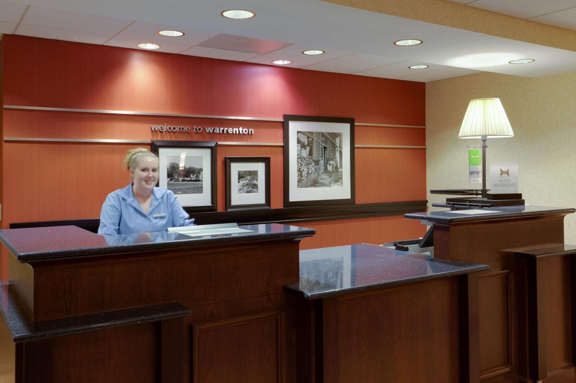 Hampton Inn Warrenton, Va Интерьер фото